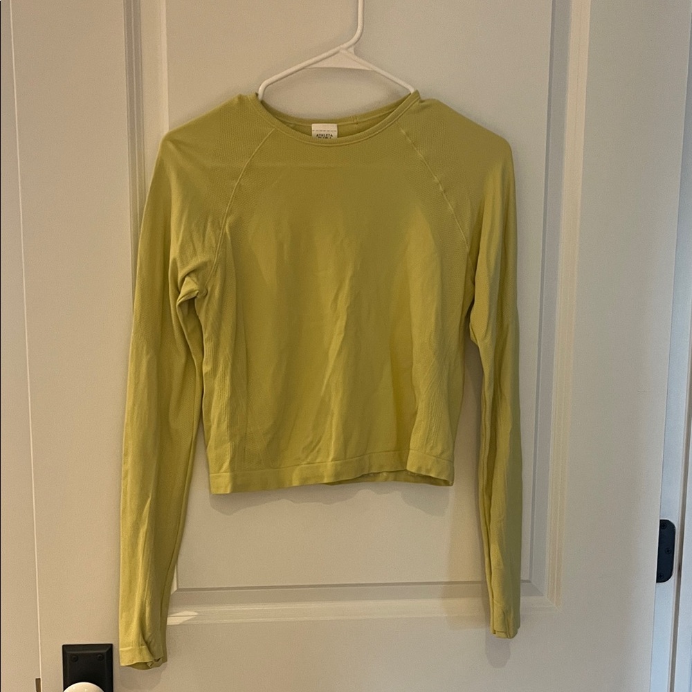 Athleta Girl Light Green Long Sleeve